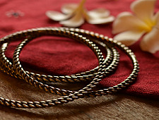 Kanupriya ~ White Metal Vintage Jewelry  (Single piece ) { 5 }